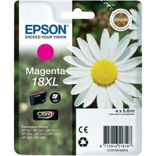 Inkoustová cartrige, Epson, Expression Home XP-102, XP-402, magenta, T1813, 6,6 ml.