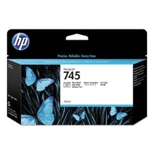 HP originální ink F9J98A, No. 745, photo black, 130ml, HP DesignJet HD Pro MFP, DesignJet
