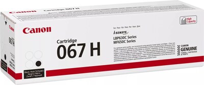 Canon originální cartridge 067H, black, 3130 str.