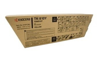Kyocera toner TK810Y, yellow, 370PC3KL001 - poškozený obal C (viz. popis)