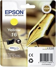 Epson originální ink C13T16244010, T162440, yellow, 3.1ml, Epson WorkForce WF-2540WF, WF-2