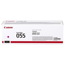 Canon originální toner CRG-055, magenta, 2100str., 3014C002, Canon MF742Cdw, MF744Cdw,