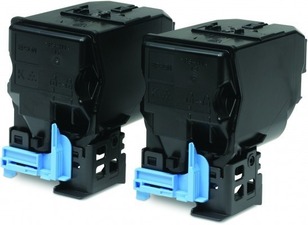 Originální toner, Epson, Epson AcuLaser C3900N, Dual pack double pack, black, C13S050594,