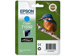 Atramentový cartridge Epson Stylus Photo R2000, C13T15924010, cyan, 17ml, O