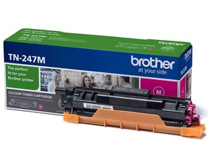 Brother originální toner TN247M, magenta, 2300str., - poškození obalu B (viz. popis)