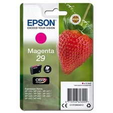 Epson originální ink C13T29834012, T29, magenta, 3,2ml, Epson Expression Home XP-235,XP-33