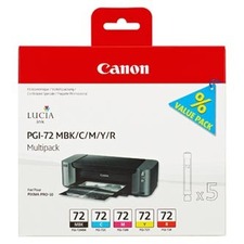 Canon originální multipack PGI72 CMYK, CMYK, 6402B009, Canon PIXMA Pro-10