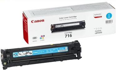 Tonerový cartridge Canon LBP-5050/5050n, MF 8050, cyan, CRG716C, 1500s, 1979B002AA, O