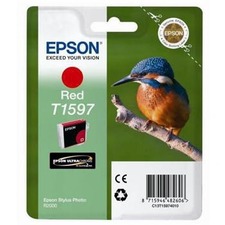 Inkoustová cartridge Epson Stylus Photo R2000, C13T15974010, red, 17ml, O