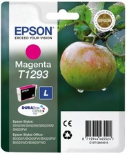 Epson originální ink C13T12934012, T1293, magenta, 485str., 7ml, Epson Stylus SX420W, 425W