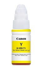 Canon originální ink GI-490 Y, yellow, 7000str., 70ml, 0666C001, Canon PIXMA G1400, G2400,